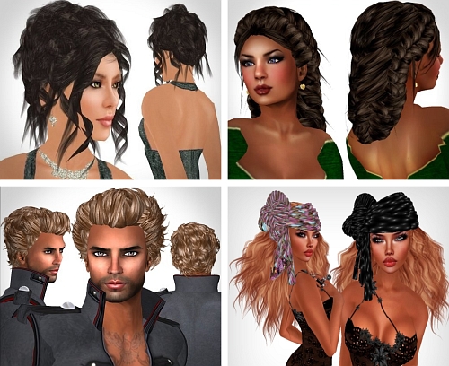 free hairstyle. Free Hairstyles in Second Life